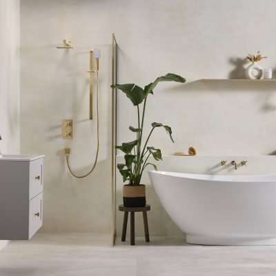 CRU BB SHWR PK & CRU 3TH BAS BB & CRU 3TH WMBF BB Lifestyle (1) with BB shower enclosure (1)
